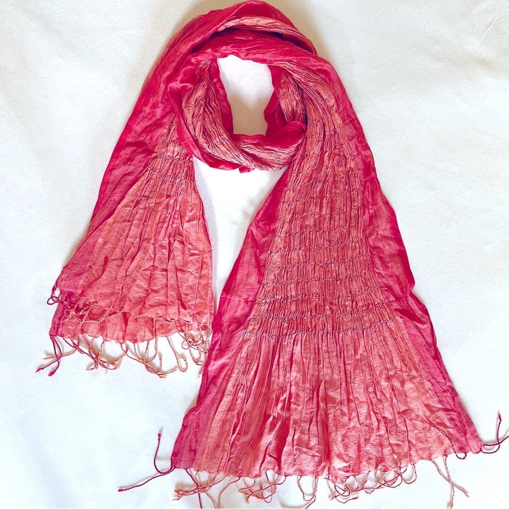 Sasha Silk + Cotton Scarf